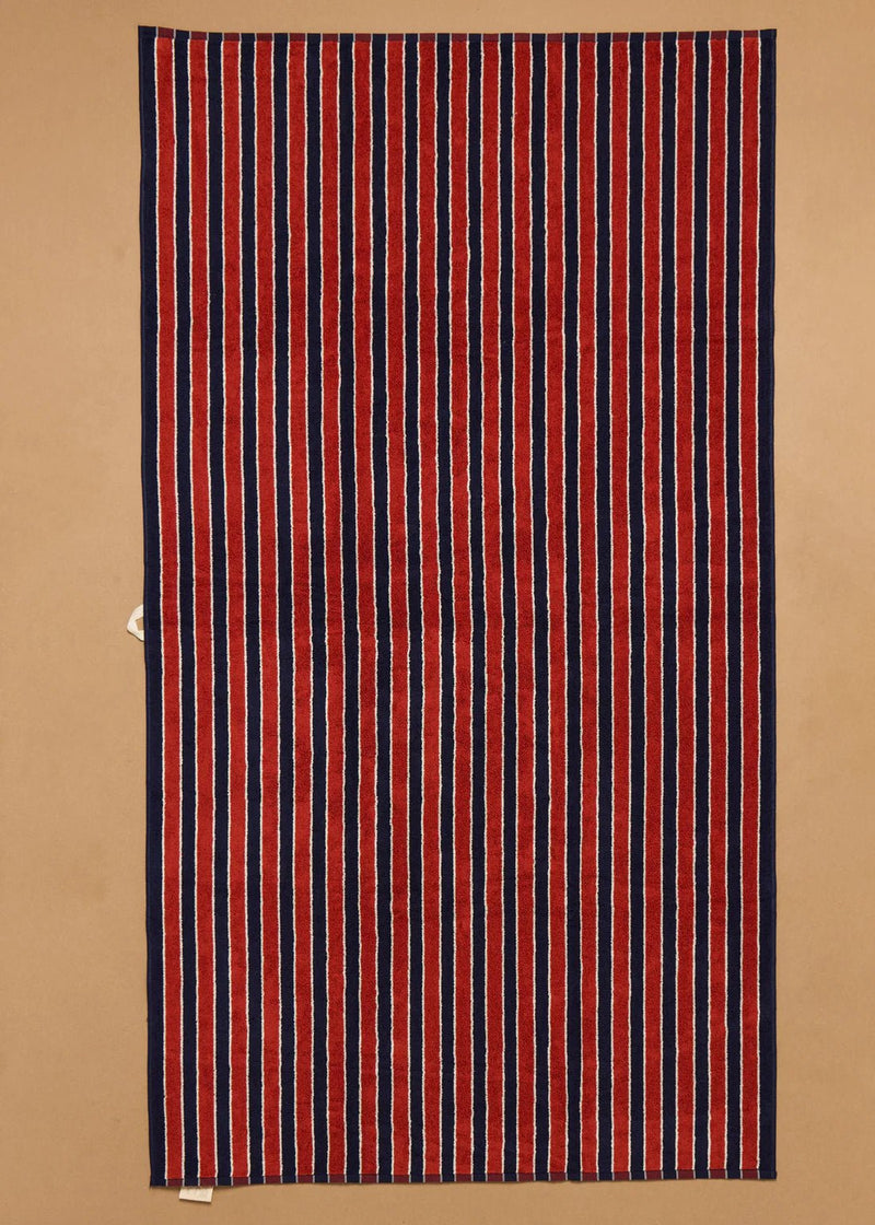 Helena Stripe Pool Towel - Lone Fox