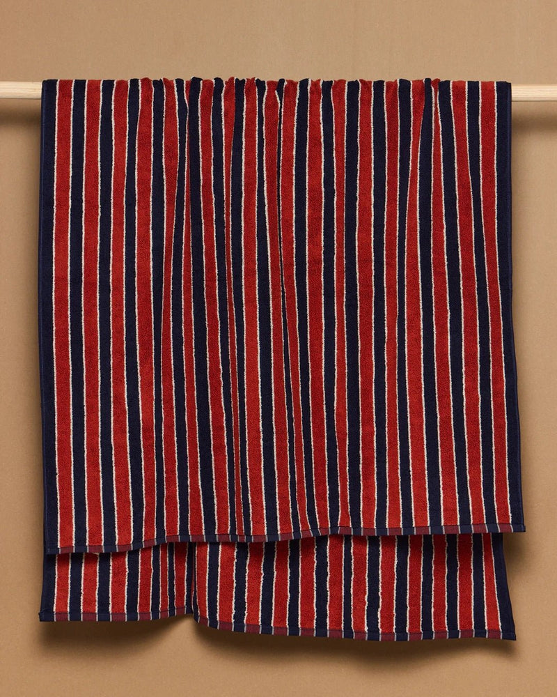 Helena Stripe Pool Towel - Lone Fox