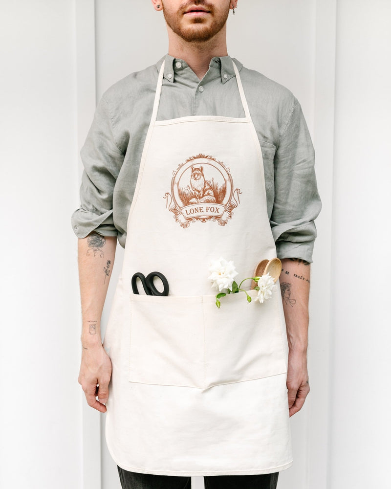 Heritage Cotton Apron - Lone Fox