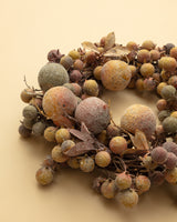 Winter Frosted Orchard Wreath