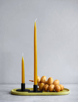 Honey Danish Taper Candle |12" - Lone Fox