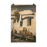 "House walls" Art Print - Lone Fox