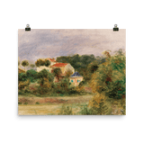 "Houses in a Park" Art Print - Lone Fox
