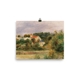 "Houses in a Park" Art Print - Lone Fox