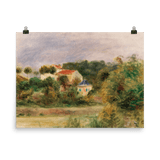 "Houses in a Park" Art Print - Lone Fox