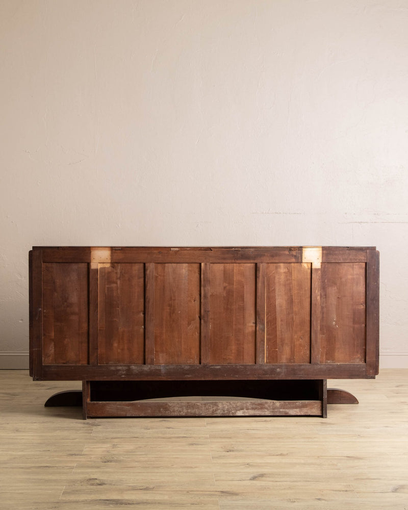 Impressive Oak Carved Sideboard by Charles Dudouyt, France, 1940's - Lone Fox