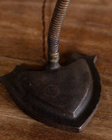 Industrial Cast Iron Gooseneck Desk Lamp, Europe, 1940's - Lone Fox
