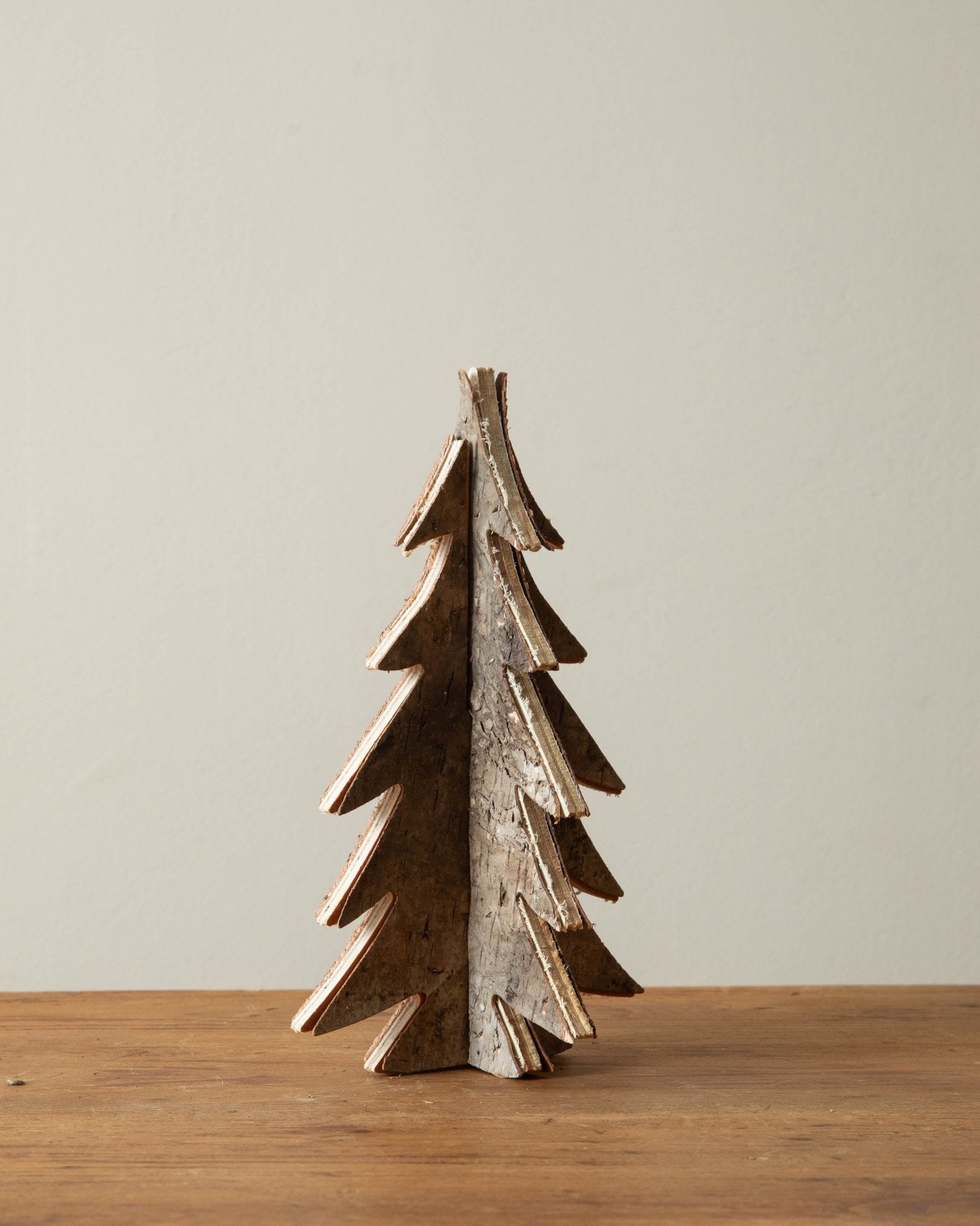 Interlocking Birch Bark Trees – Lone Fox