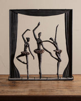 Iron Ballerina Fireplace Screen - Lone Fox