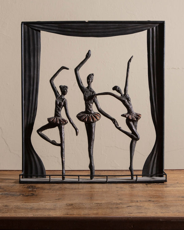 Iron Ballerina Fireplace Screen - Lone Fox