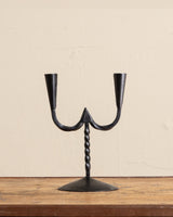 Iron Double Twisted Taper Holder - Lone Fox