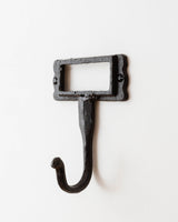 Iron Name Plate Wall Hook - Lone Fox