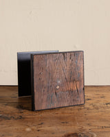 Iron & Rustic Wood Riser - Lone Fox