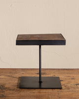 Iron & Rustic Wood Riser - Lone Fox