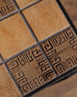 Iron & Tile Side Tables Manner of Roger Capron, France, 1970's (2 Available) - Lone Fox