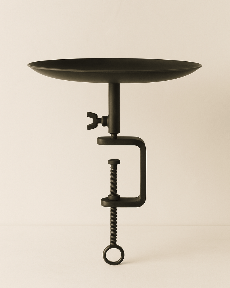 Iron Tray w/ Vice Clamp - Lone Fox