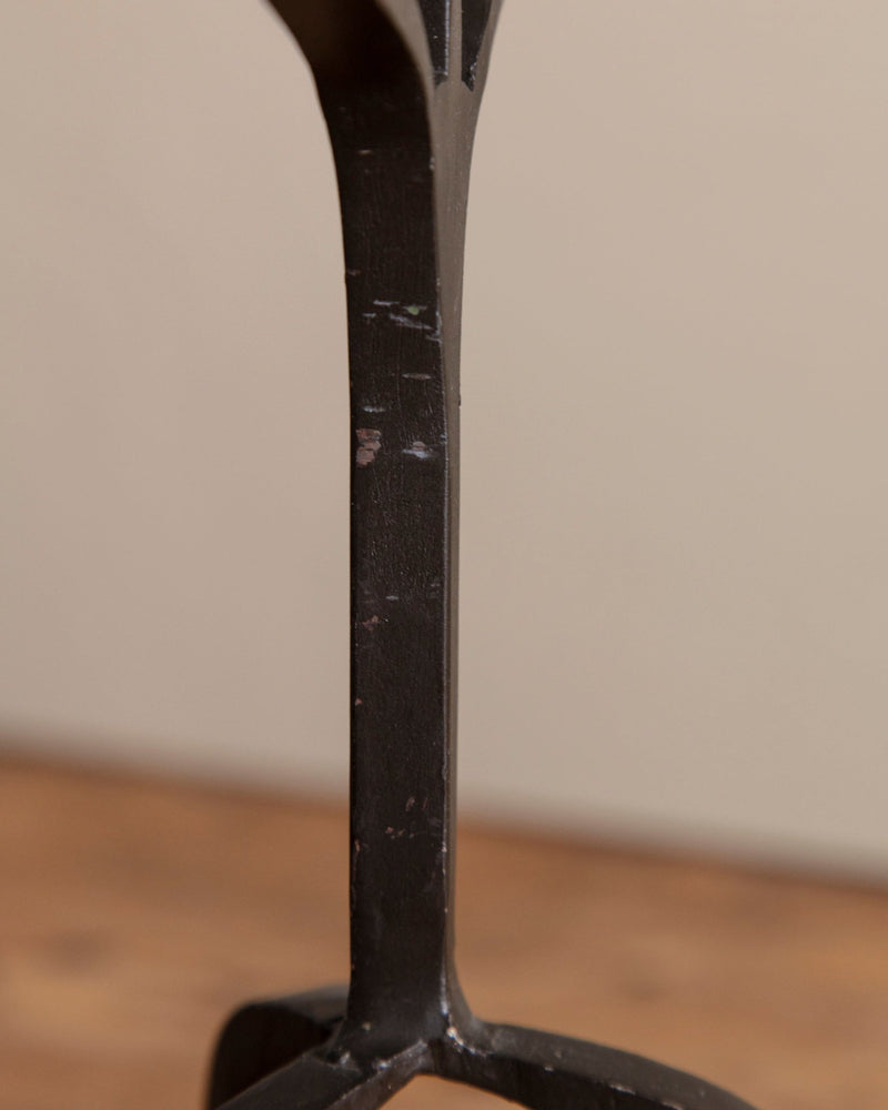 Iron Twisted Tripod Candleholder, 1970;s - Lone Fox