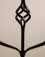 Iron Twisted Tripod Candleholder, 1970;s - Lone Fox