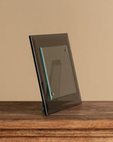 Italian Beveled Smoked Glass Picture Frame, 1960's - Lone Fox