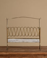 Italian Brass Magazine Rack, 1950's - Lone Fox