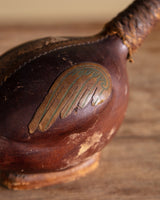 Italian Leather Duck Decanter - Lone Fox