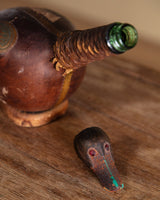 Italian Leather Duck Decanter - Lone Fox
