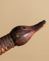 Italian Leather Duck Decanter - Lone Fox