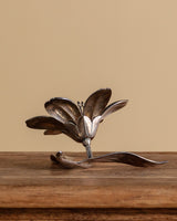 Italian Silver-Plated Flower Petal Ashtray 3, 1950's - Lone Fox