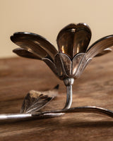 Italian Silver-Plated Flower Petal Ashtray 3, 1950's - Lone Fox