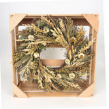 Ivory Meadows Wreath - Lone Fox