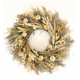 Ivory Meadows Wreath - Lone Fox