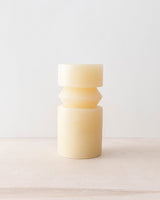 Ivory Totem Pillar Candles - Lone Fox