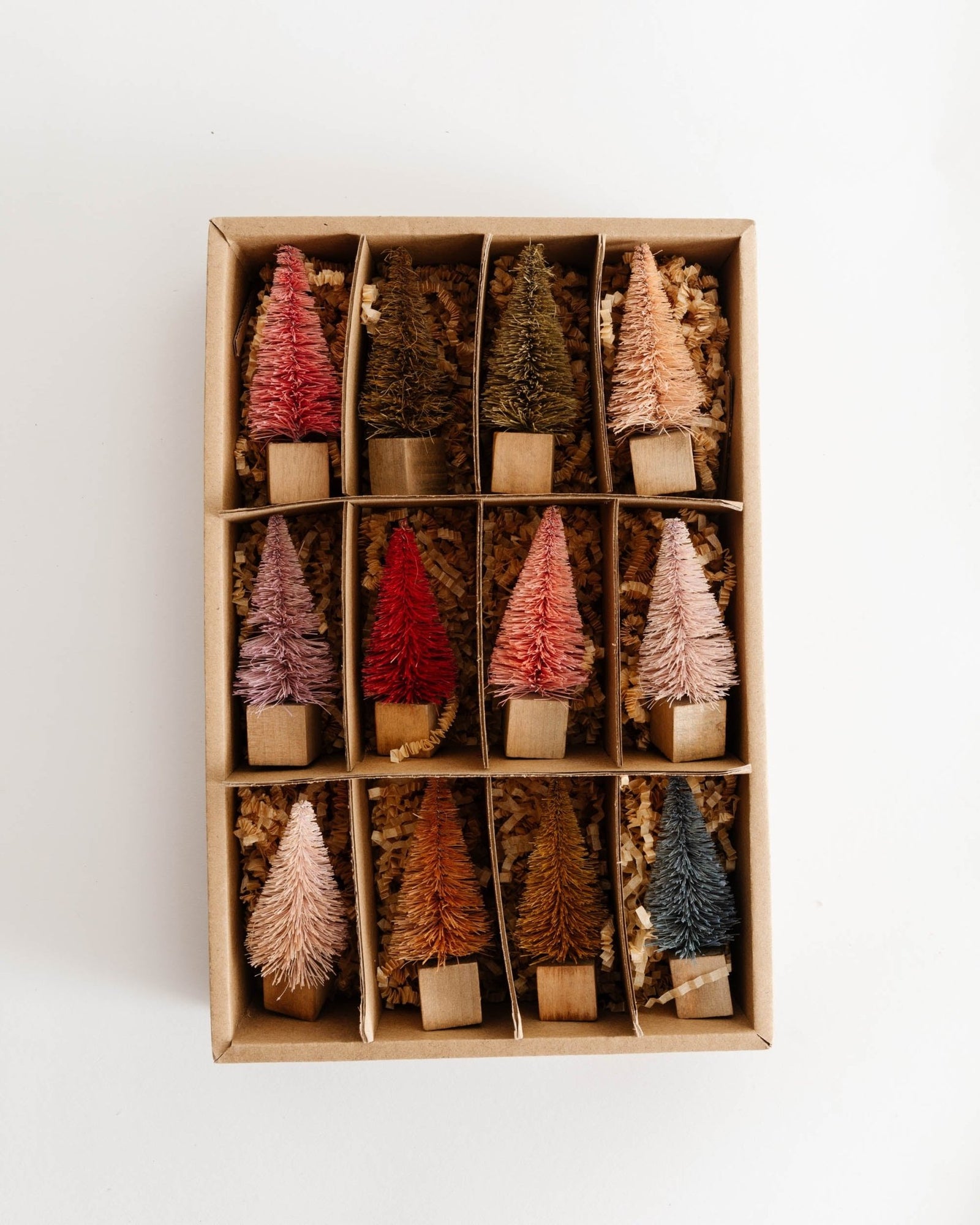 Jewel Mini Bottle Brush Trees (Set of 12) – Lone Fox