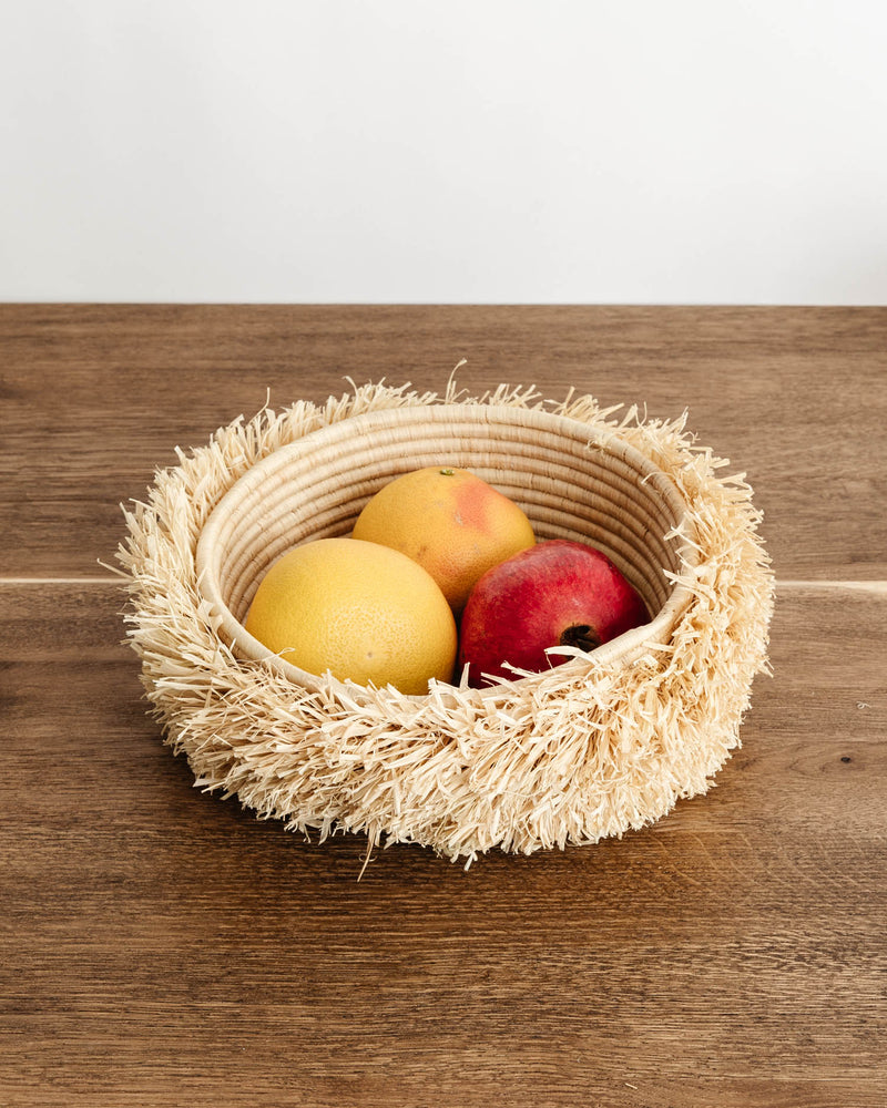 Jorja Fringe Round Baskets - Lone Fox