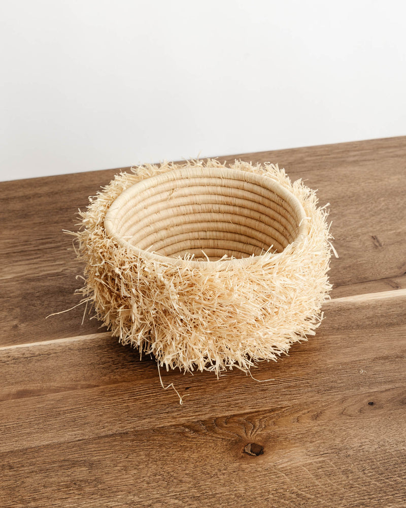 Jorja Fringe Round Baskets - Lone Fox