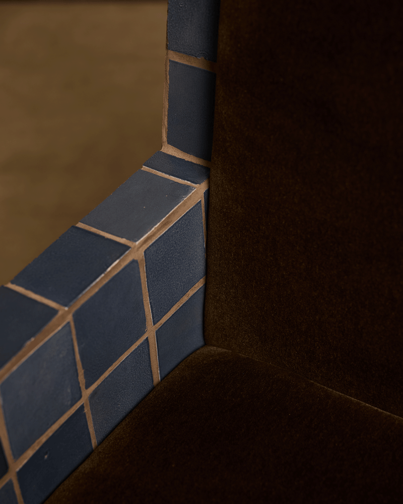 Jura Tiled Accent Chair - Lone Fox