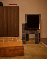 Jura Tiled Accent Chair - Lone Fox