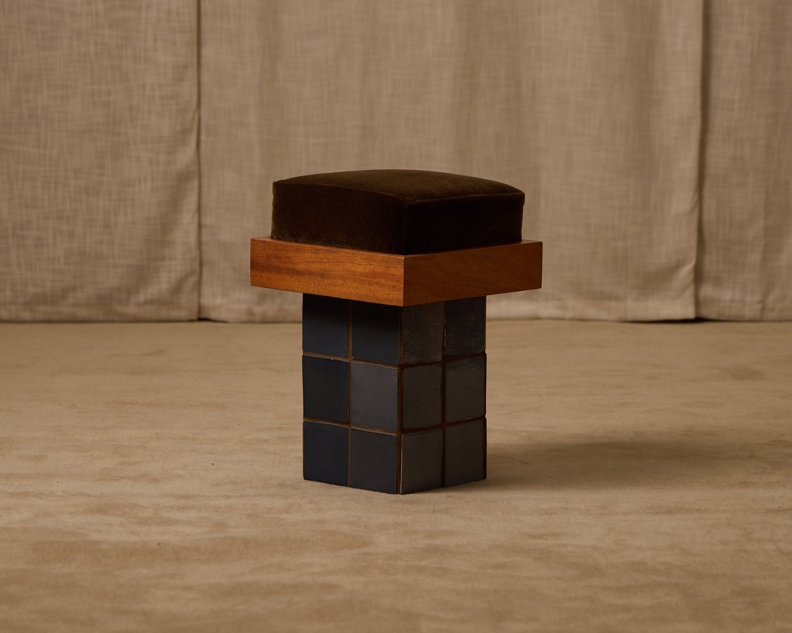 Jura Tiled Stool – Lone Fox
