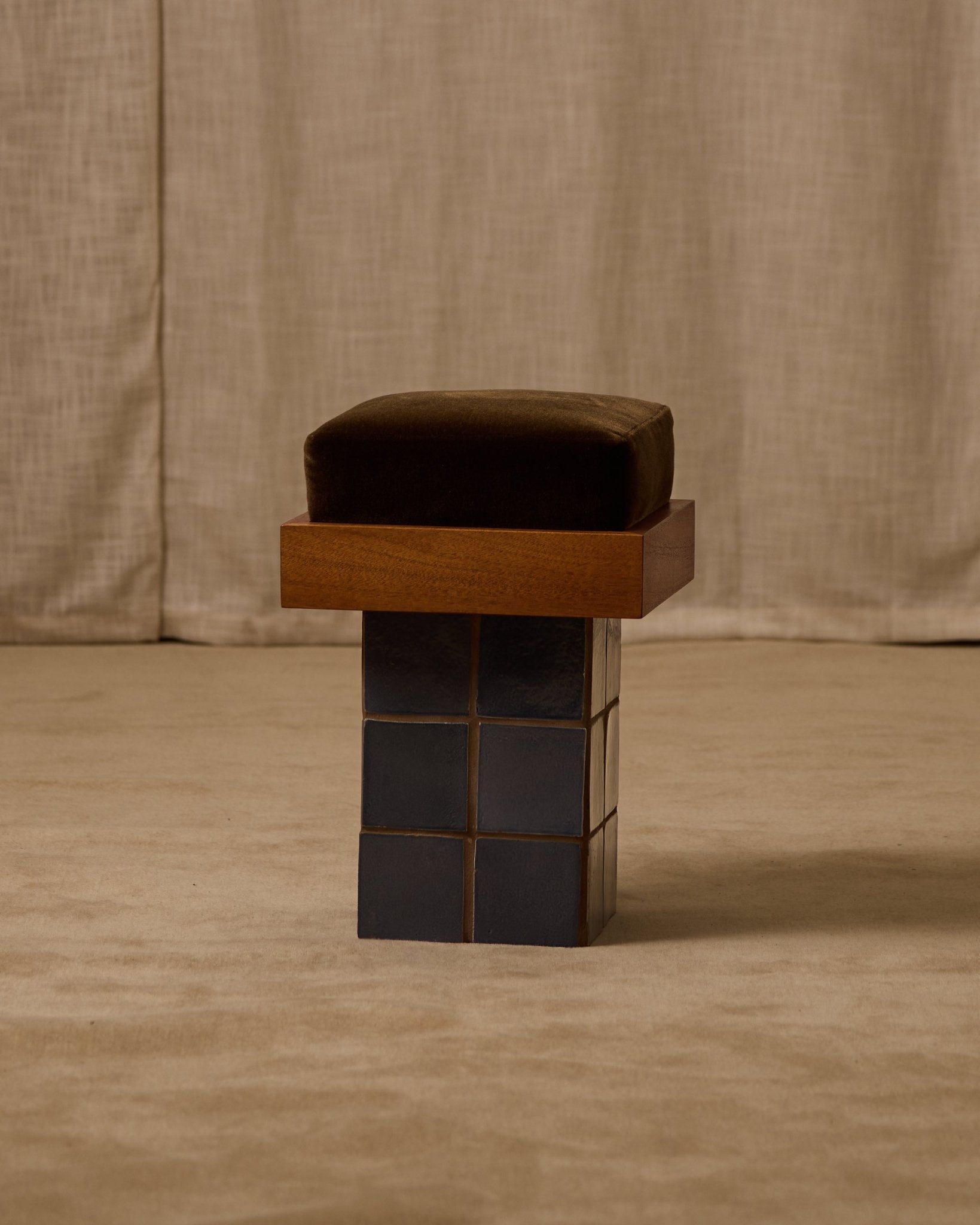 Jura Tiled Stool - Lone Fox