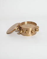 Kaiba Coaster Set in Brass - Lone Fox