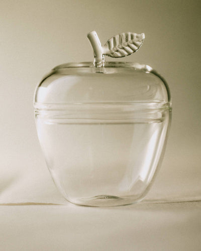 La Pomme Glass Apple, Clear - Lone Fox