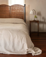 Lacoste Rattan & Iron Queen Bed - Lone Fox