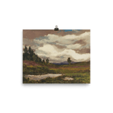 “Landscape Heathland” Art Print - Lone Fox