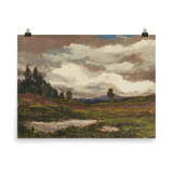 “Landscape Heathland” Art Print - Lone Fox