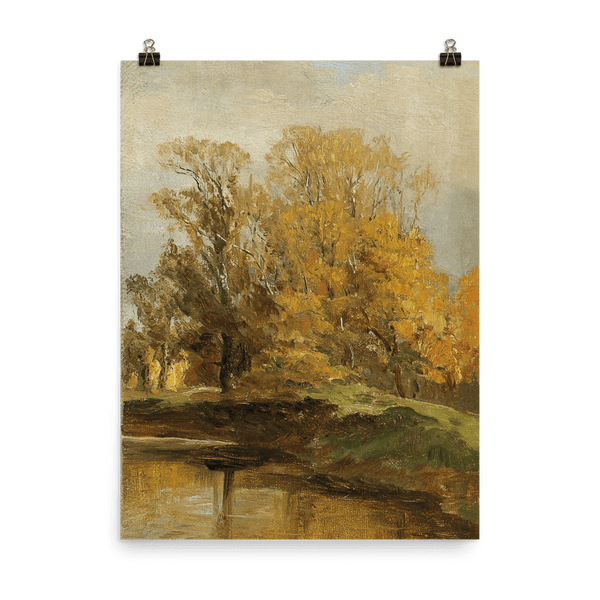 "Landscape Study" Art Print - Lone Fox