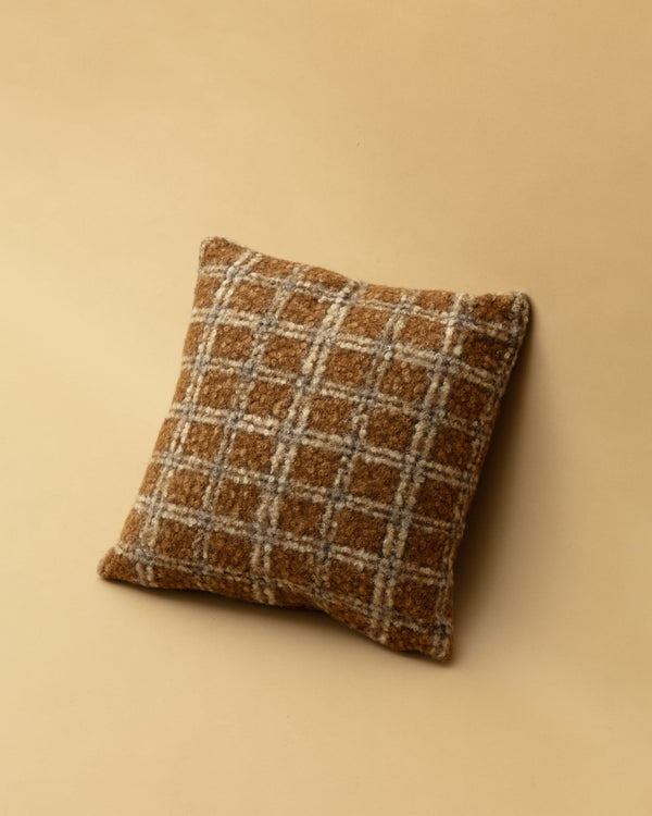 Langston Plaid Sherpa Pillow - Lone Fox