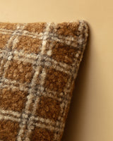 Langston Plaid Sherpa Pillow - Lone Fox