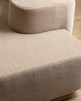 Lara Sectional in Ivory Chenille by Roberto Pamio & Renato Toso, Italy, 1958 - Lone Fox