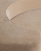 Lara Sectional in Ivory Chenille by Roberto Pamio & Renato Toso, Italy, 1958 - Lone Fox