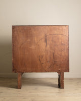 Large Art Deco Cerused Oak Bar Cabinet Manner of Jean Charles Moreux, France, 1940's - Lone Fox